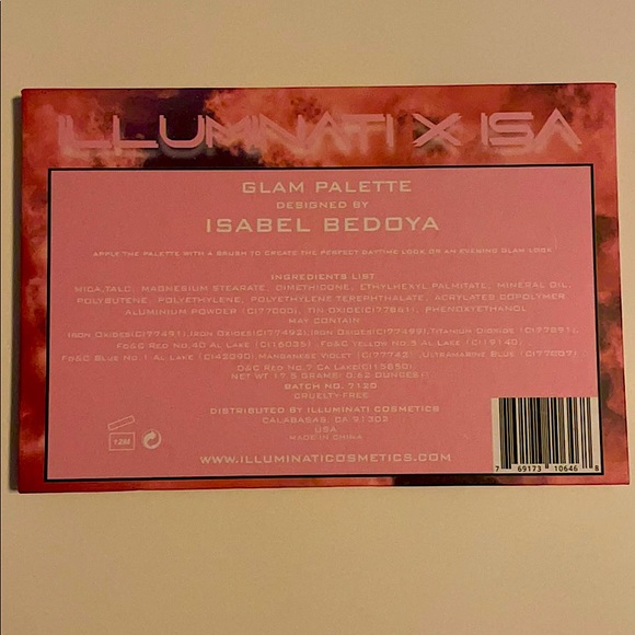 Illuminati X Isa eyeshadow palette - Picture 2 of 5